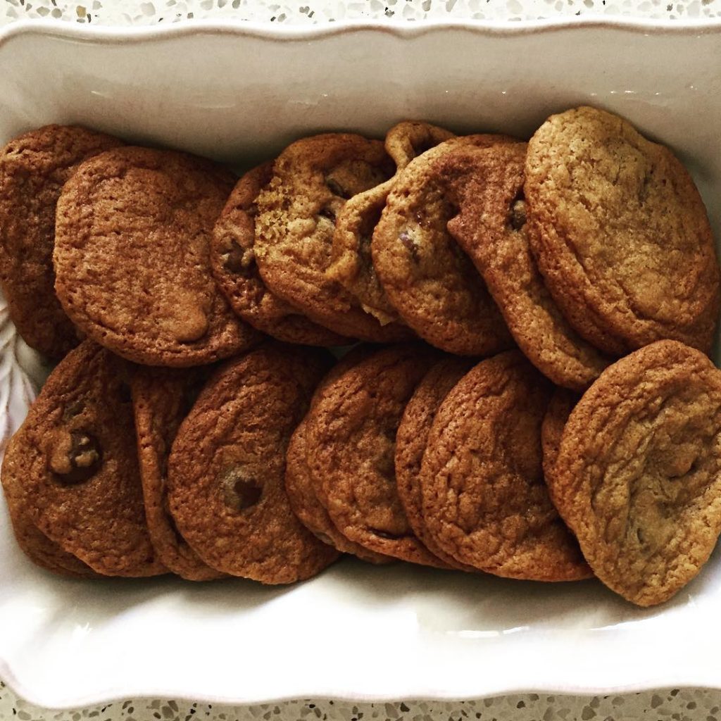 Almond flour chocolate chip cookies